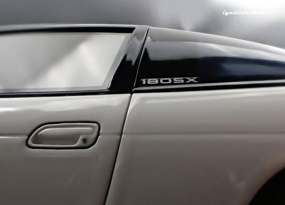 Ignition-Model Nissan 180SX Type X RPS13 White 1:18