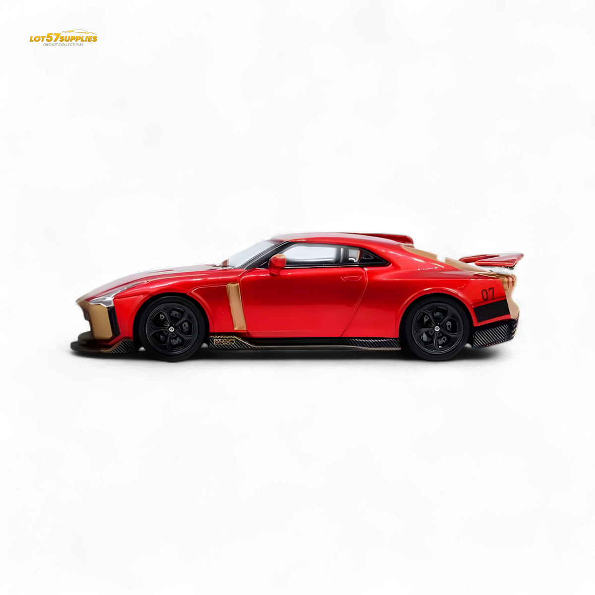INNO64 Nissan GT-R50 Italdesign Red 1:64