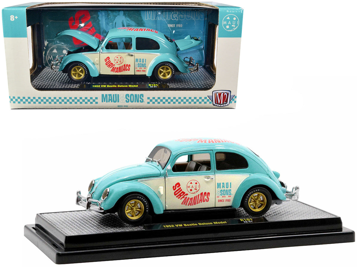 1952 Volkswagen Beetle 'Maui & Sons' 1:24 - M2 Machines