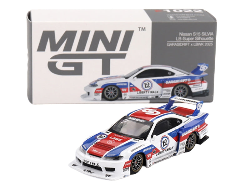 Mini GT Nissan S15 LBWK GARASIDRIFT 2025 1:64