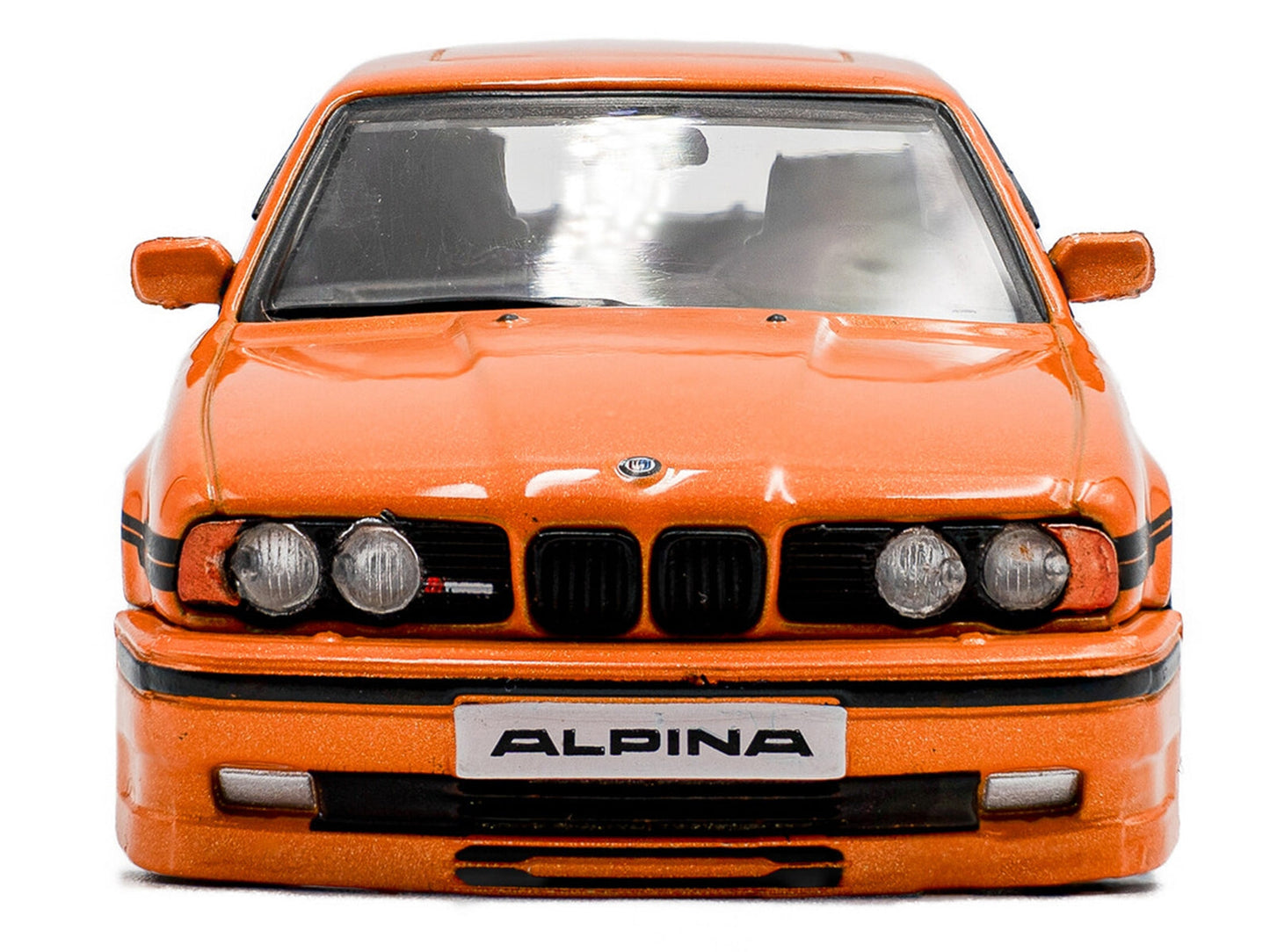 Solido BMW E34 Alpina B10 BiTurbo 1/43 Diecast — Orange