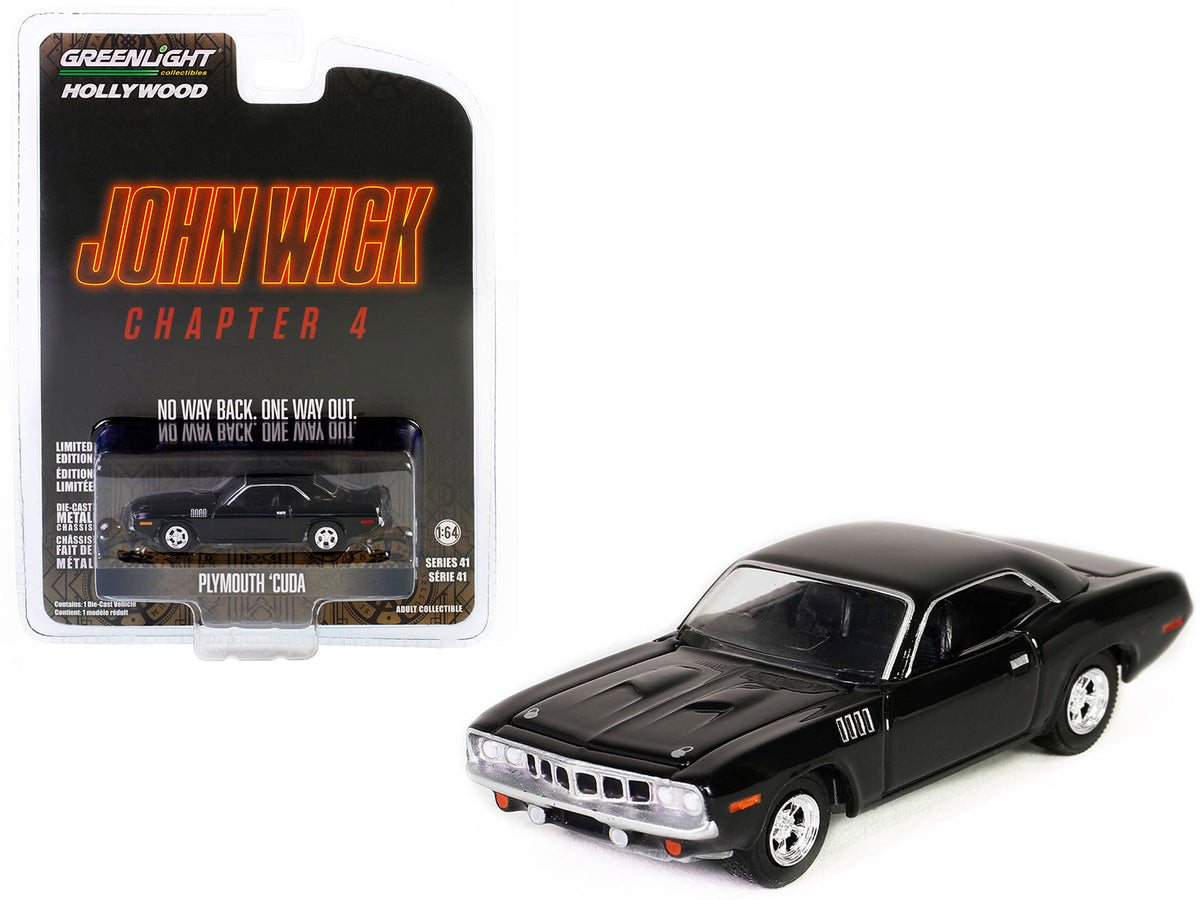 Plymouth Barracuda, 'John Wick: Chapter 4' 1:64 - Greenlight