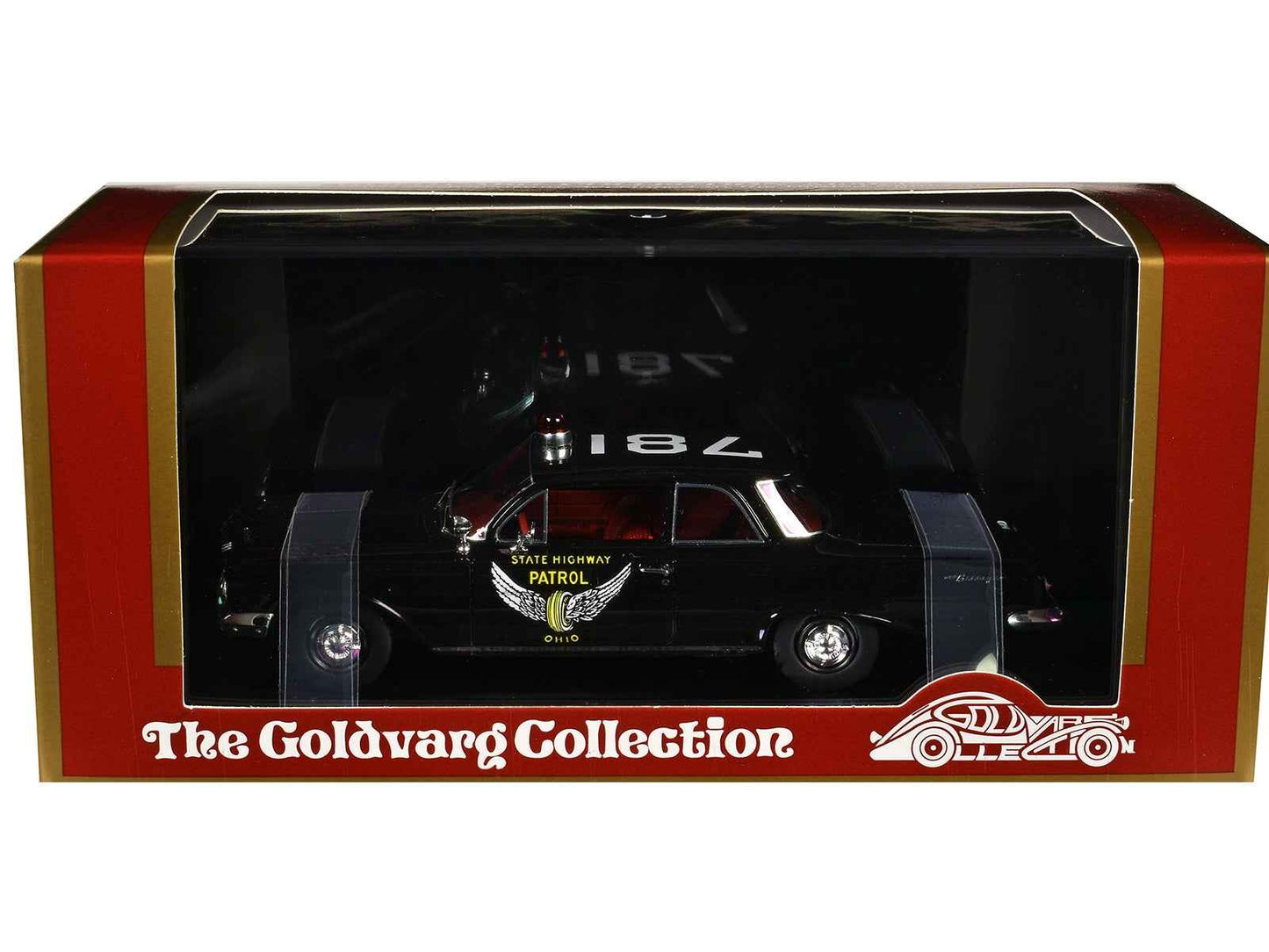 Goldvarg Collection 1961 Chevrolet Biscayne 1/43 Diecast — Ohio State Highway Patrol