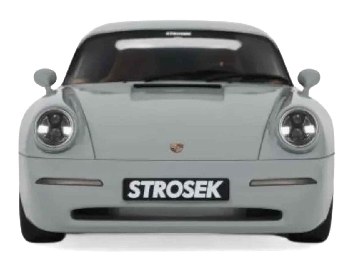 2023 Strosek Mega 30 Speedster (Porsche 911) Classic Gray 1/18 Model Car by GT Spirit