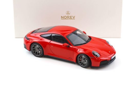Norev 2025 Porsche 911 992.2 Carrera 4 GTS Guards Red 1:18