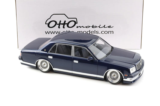 Otto Mobile Toyota Century V12 1:18 Diecast — Stance Blue Mica