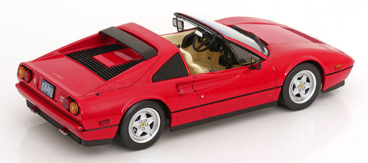 KK Scale 1985 Ferrari 328 GTS US Version Beverly HIlls Cop II Rosso Corsa Red 1:18