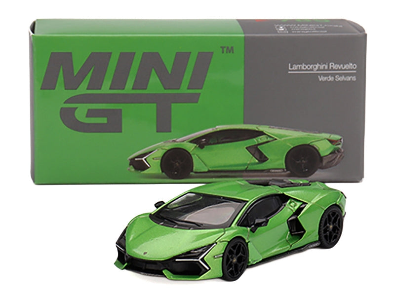 Mini GT Lamborghini Revuelto Verde Selvans 1:64