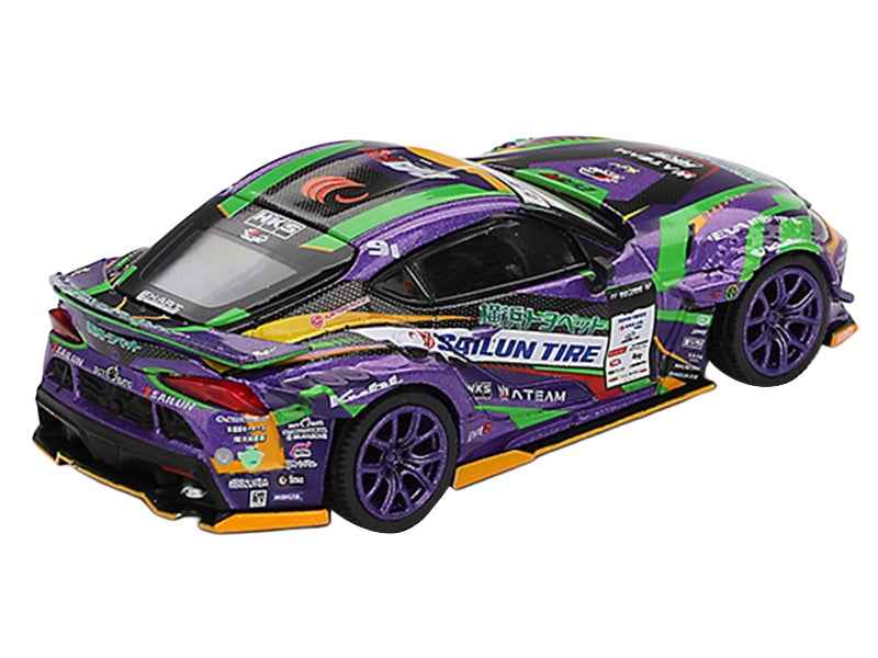 Mini GT Toyota GR Supra KUHL Evangelion #91 1:64