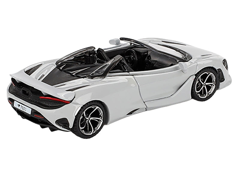 Mini GT McLaren 750S Spider Cirrus Gray 1:64