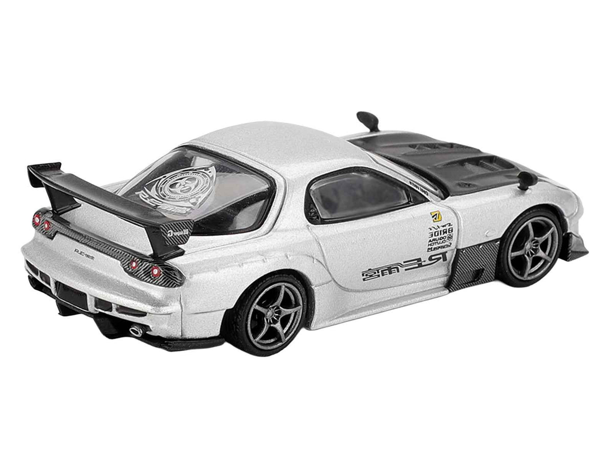 Mini GT Mazda RX-7 RE-Amemiya Silver 1:64 Diecast