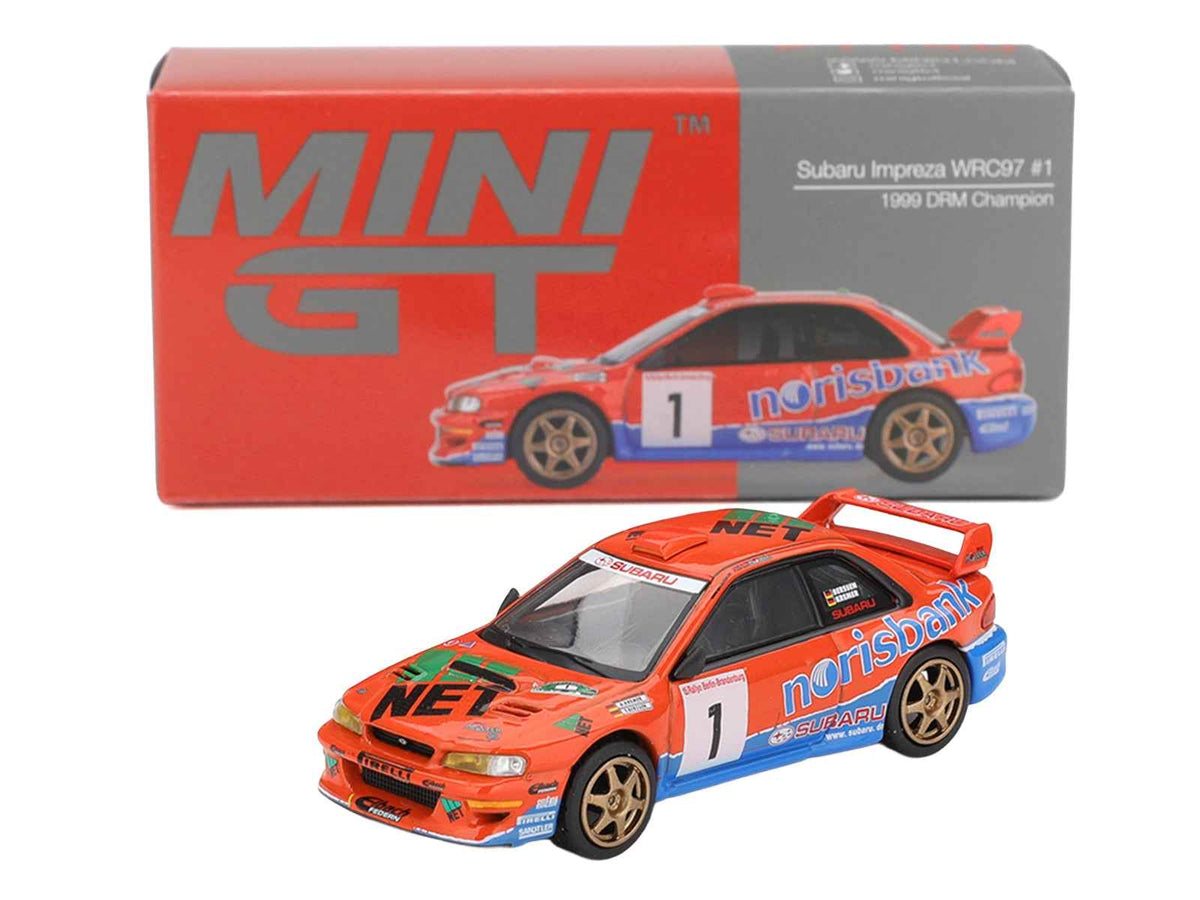 Mini GT Subaru Impreza WRC97 #1 Kremer 1:64 Diecast