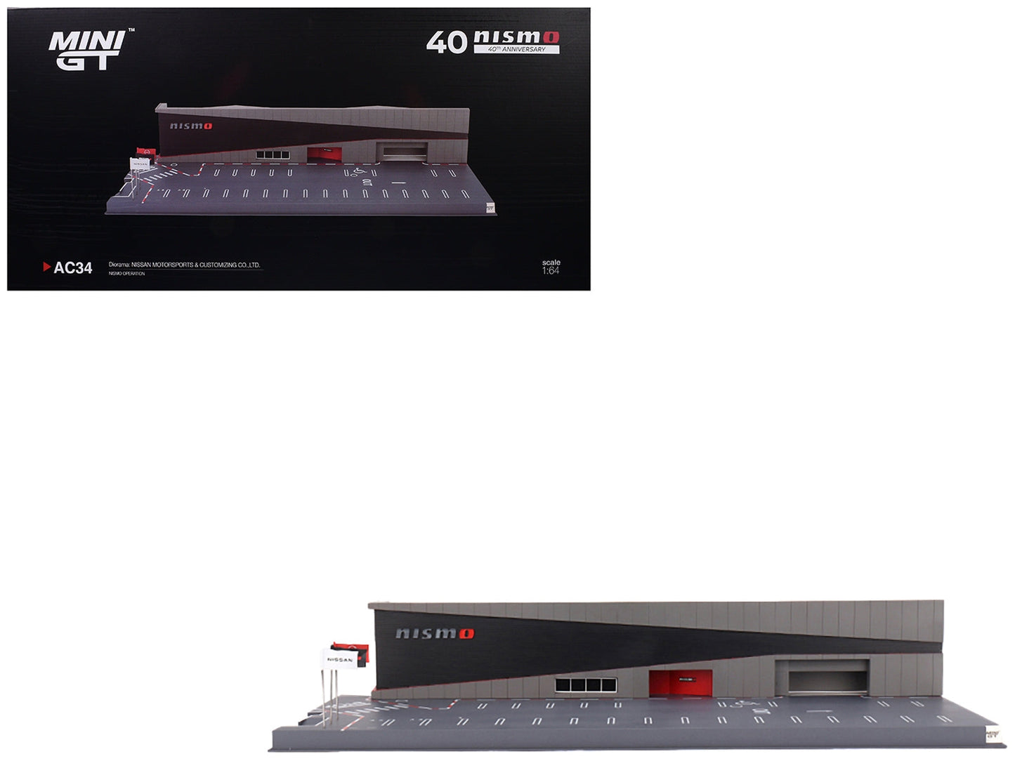 Mini GT NISMO Operation Diorama 1:64 Display