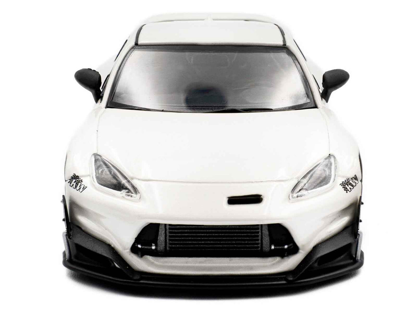 Solido Toyota Pandem GR86 1/43 Diecast — White Metallic