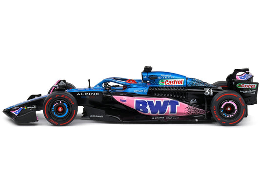 Solido Alpine A523 1/43 Diecast — Ocon Monaco GP 2023