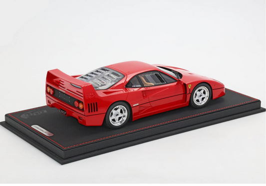 BBR 1987 Ferrari F40 Rossa Corsa (Red) Ex Nigel Mansell 1:18