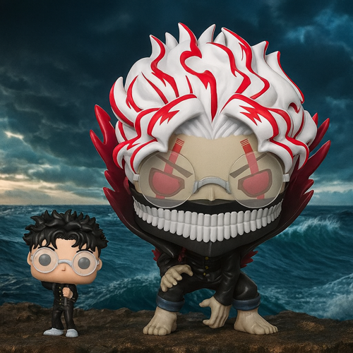 Funko POP! Dandadan Okarun Transformed | 3.75" Vinyl — Common + Chase Gift