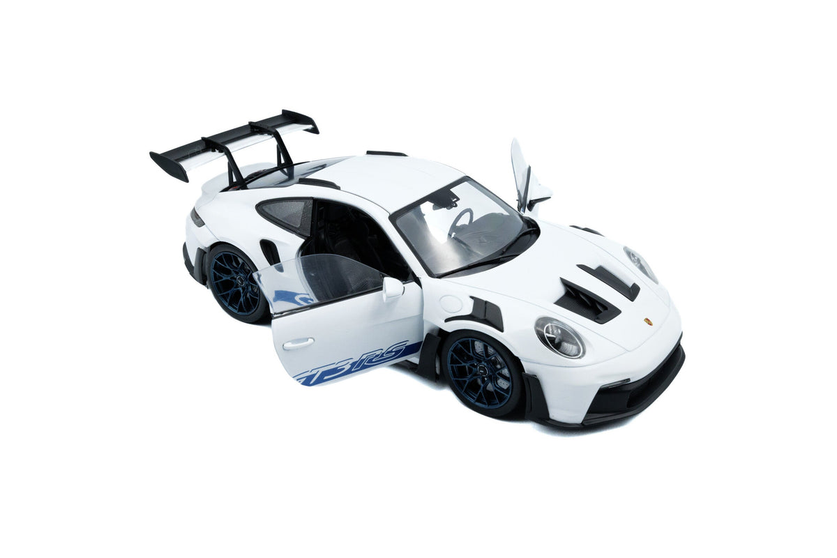 Solido Porsche 911 992 GT3 RS White Indigo 1:18