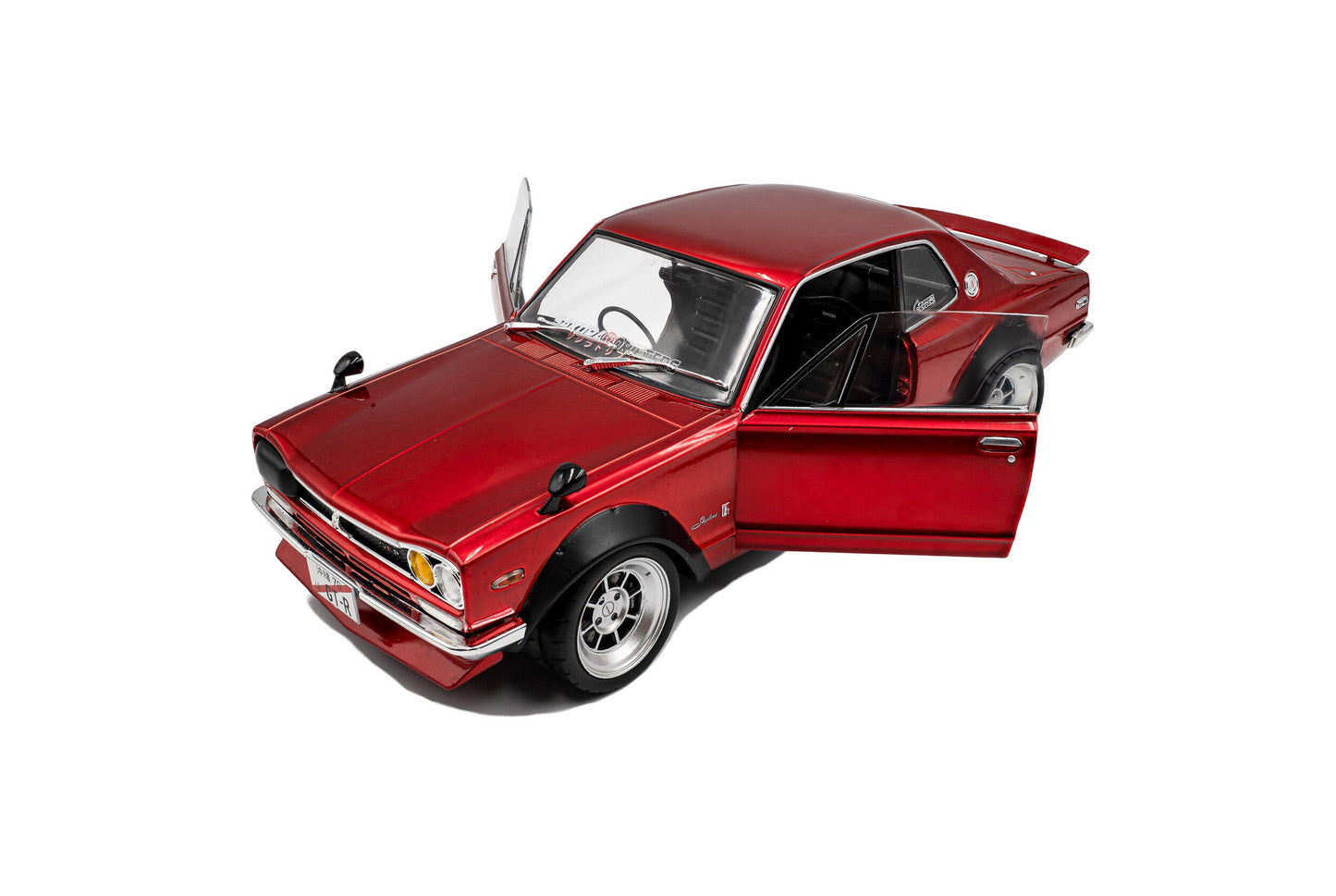 Solido 1970 Nissan Skyline (C10) Hakosuka Red 1:18