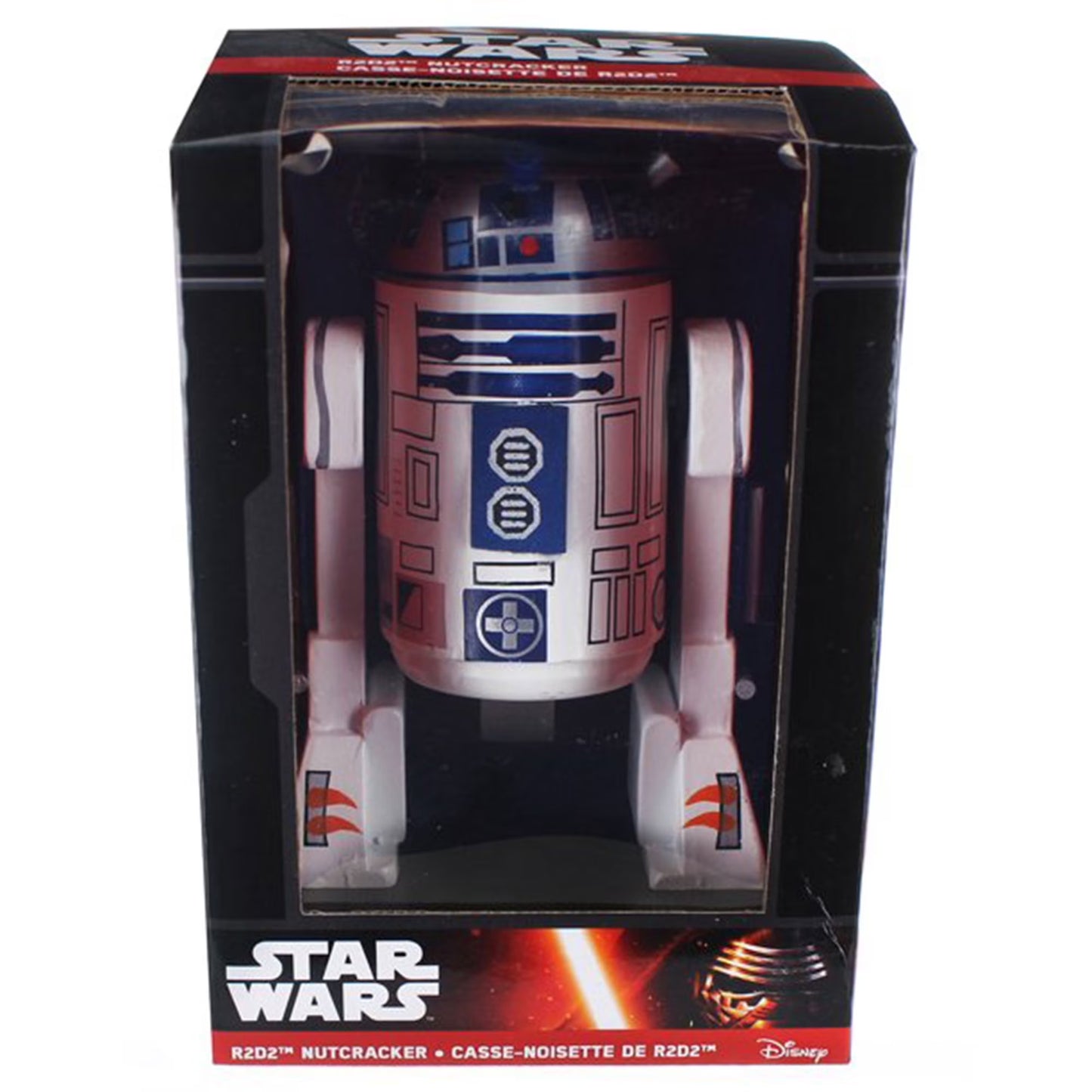 Kurt Adler Star Wars R2D2 7-Inch Nutcracker Figurine for Fans and Collectors