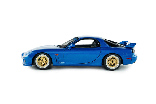 Solido 1999 Mazda RX-7 FD3S Innocent Blue 1:18