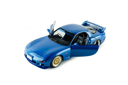 Solido 1999 Mazda RX-7 FD3S Innocent Blue 1:18