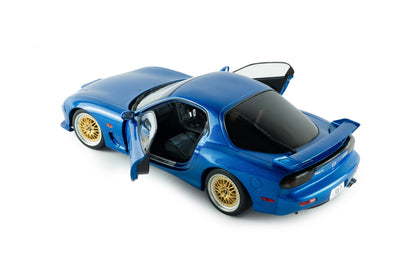 Solido 1999 Mazda RX-7 FD3S Innocent Blue 1:18