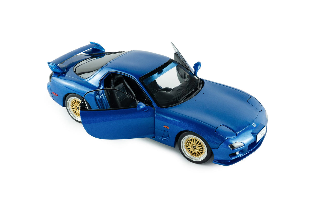 Solido 1999 Mazda RX-7 FD3S Innocent Blue 1:18