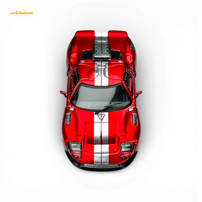 Rhino Model RM Ford GT40 Transparent Red 1:64