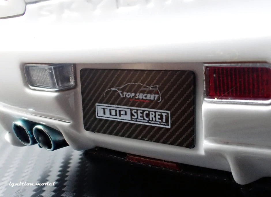 Ignition-Model Nissan Skyline GT-R R34 (BNR34) Top Secret 34GT-R RHD White 1:18