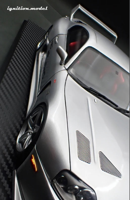 Ignition-Model Toyota Supra Mk4 (A80) TRD 3000GT Silver 1:18