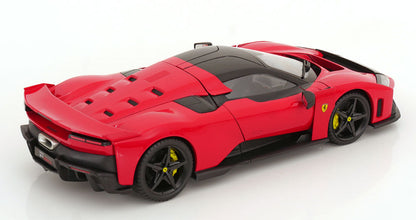 Bburago Signature Series 2024 Ferrari F80 Red (Rosso Corsa) w/ Black Wheels 1:18