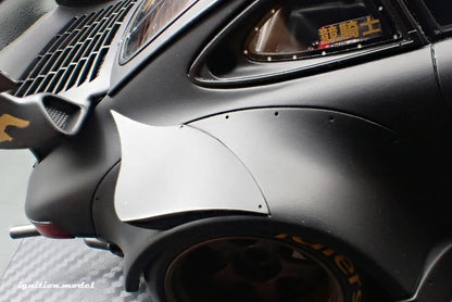 Ignition-Model Porsche 911 RWB 930 "Stella Artois" Matte Black 1:18