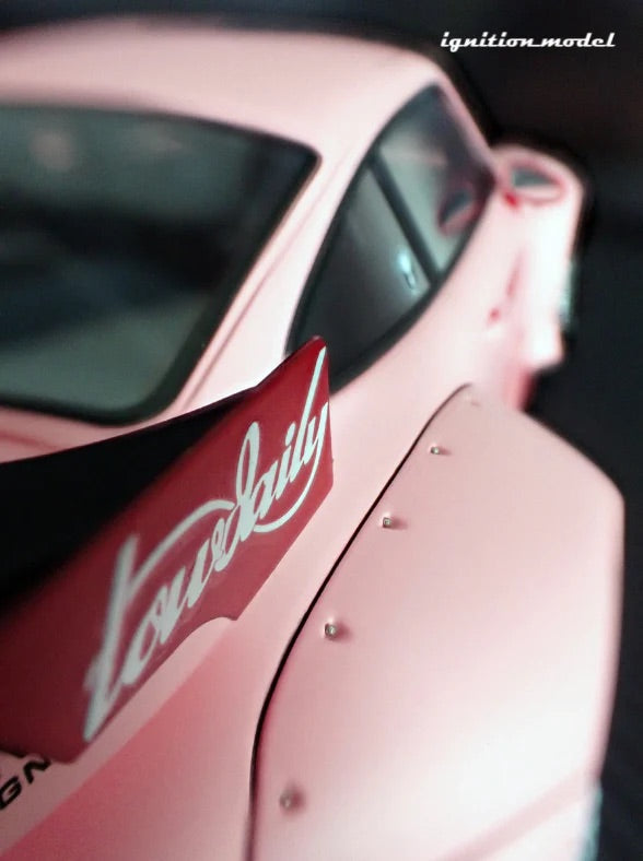 Ignition Model Porsche 993 RWB "Hooters" Matte Pink 1:18