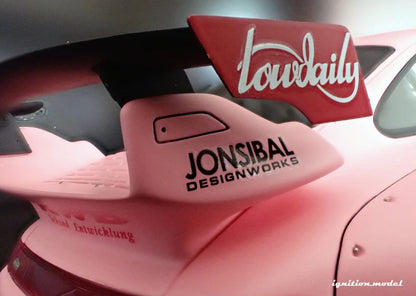 Ignition Model Porsche 993 RWB "Hooters" Matte Pink 1:18