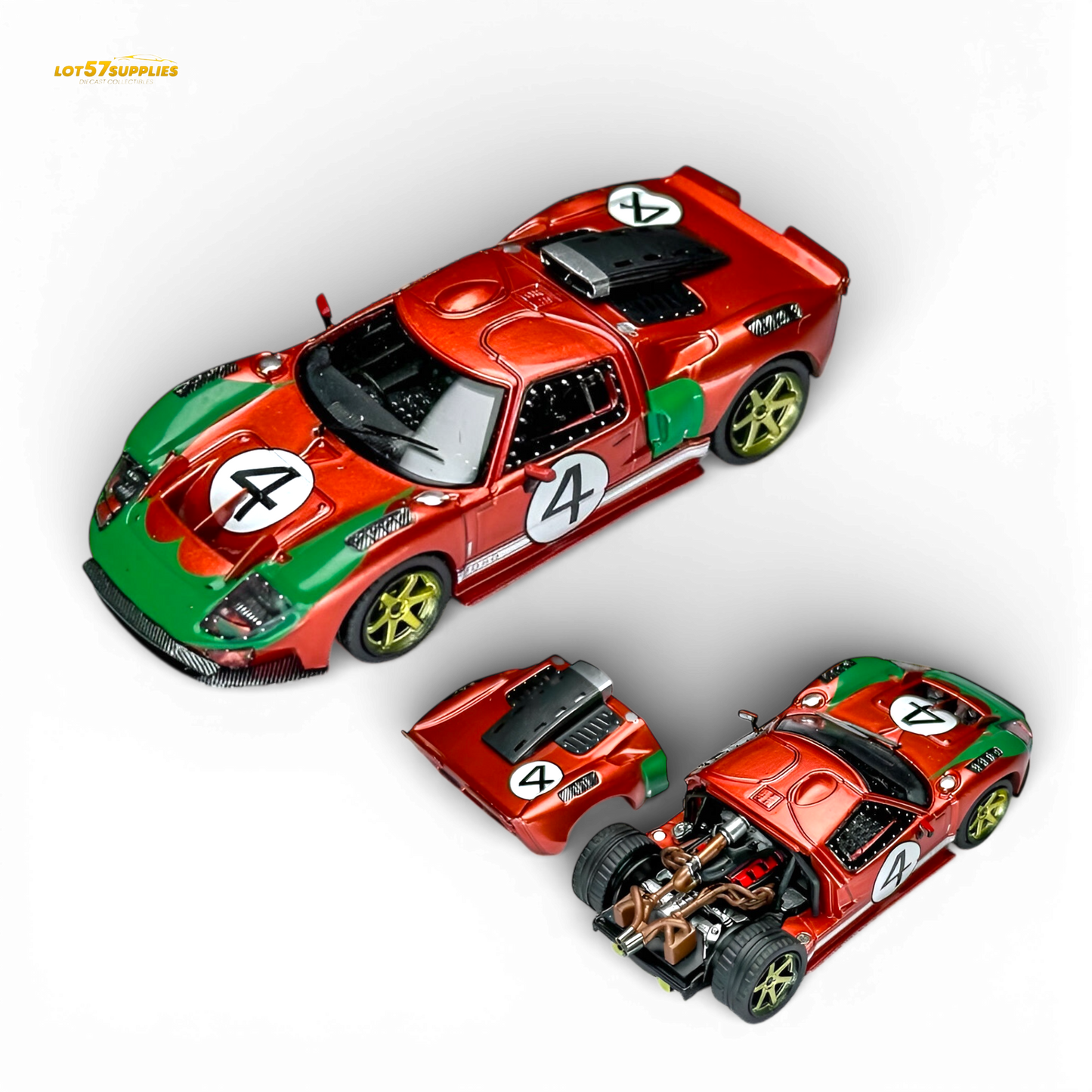 Rhino Model RM Ford GT40 Le Mans 1:64