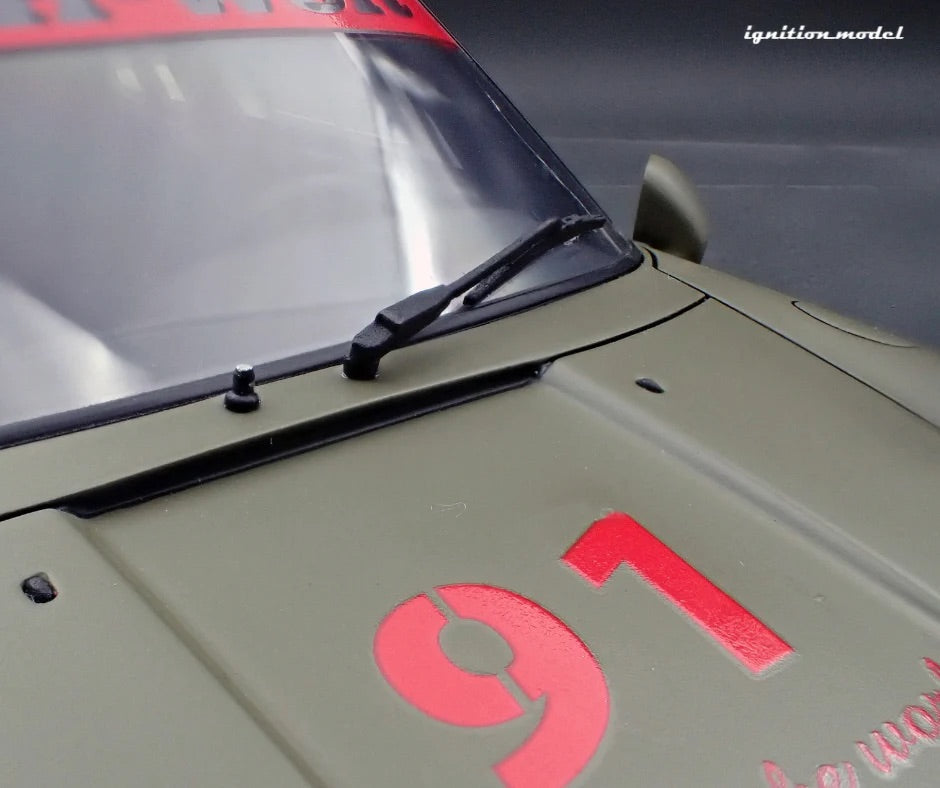 Ignition Model Porsche 993 RWB "Khaki" Matte Green 1:18