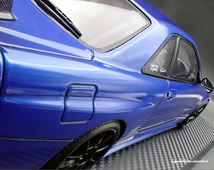 Ignition-Model Nissan Skyline GT-R R34 (BNR34) Top Secret 34GT-R RHD Blue Metallic 1:18