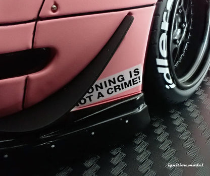 Ignition Model Porsche 993 RWB "Hooters" Matte Pink 1:18