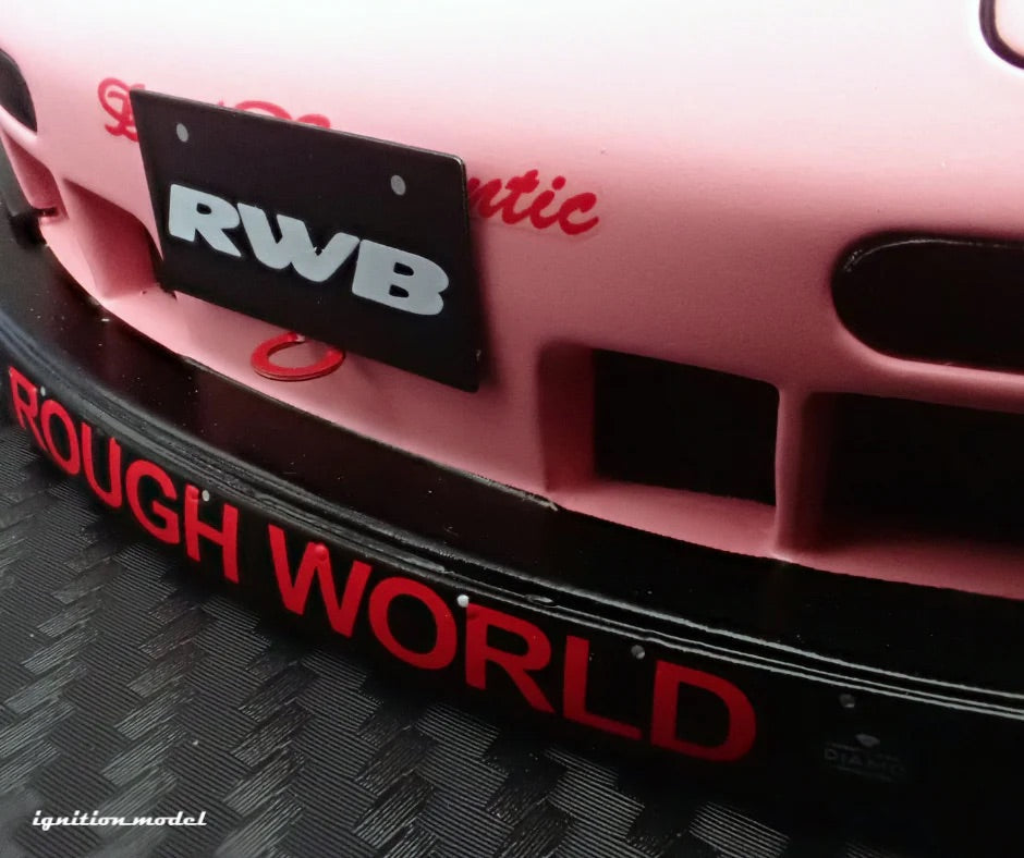 Ignition Model Porsche 993 RWB "Hooters" Matte Pink 1:18