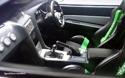 Ignition-Model Nissan Skyline GT-R R34 (BNR34) Top Secret 34GT-R RHD Blue Metallic 1:18
