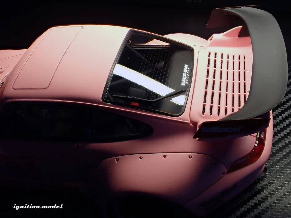 Ignition Model Porsche 993 RWB "Hooters" Matte Pink 1:18