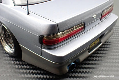 Ignition-Model Nissan Vertex S13 Silvia Blue-Silver and Grey 1:18