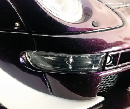 Ignition Model Porsche 993 RWB "Army Girl" Purple Metallic 1:18