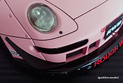 Ignition Model Porsche 993 RWB "Hooters" Matte Pink 1:18