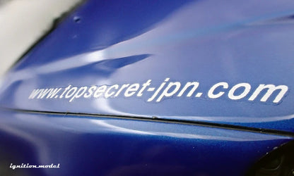 Ignition-Model Nissan Skyline GT-R R34 (BNR34) Top Secret 34GT-R RHD Blue Metallic 1:18