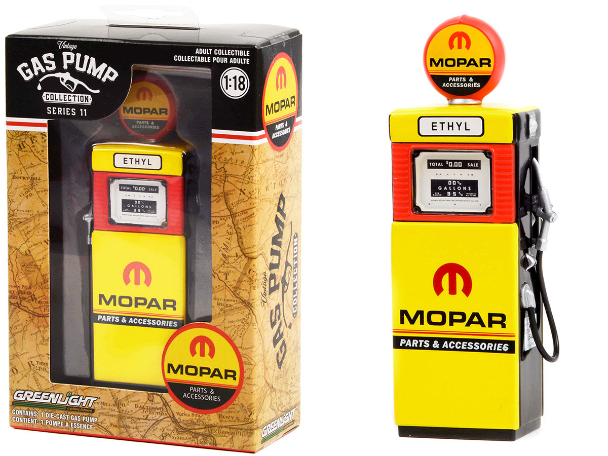 1951 Wayne 505 Gas Pump 'MOPAR Parts' - Greenlight