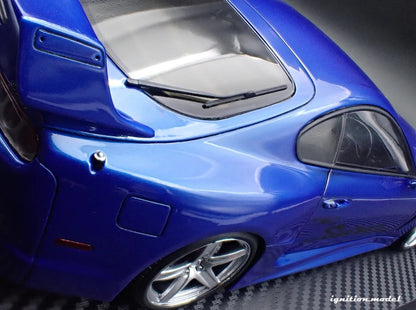 Ignition-Model Toyota Supra Mk4 (A80) TRD 3000GT Blue Metallic 1:18