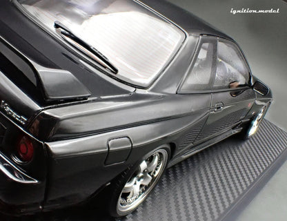Ignition-Model Nissan Skyline GT-R R32 (BN32) V-Spec II Initial D Black 1:18