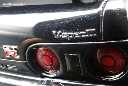 Ignition-Model Nissan Skyline GT-R R32 (BN32) V-Spec II Initial D Black 1:18